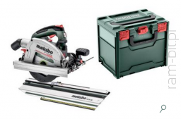 METABO Set KS 18 LTX 66 BL ( 691194000 ) Pilarka tarczowa akumulatorowa 18V 165mm + Szyna prowadząca do kapówek 
