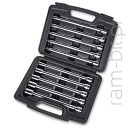 BETA 910FTX-XL/C10 Komlet 10 nasadek długich profil Torx wewnętrzny 3/8''