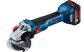 BOSCH GWS 18V-10 (0 601 9J4 004) Professional szlifierka kątowa akumulatorowa ( 2x Akumulatory 5,0Ah + L-Boxx )