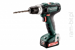 METABO PowerMaxx SB 12 ( 601 076 500 ) Wiertarko-Wkrętarka udarowa 12V ( 2 x Akumulator 2,0Ah + Ładowarka ) 