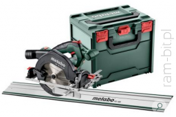 METABO KS 18 LTX 57 FS Set ( 691065000 ) Pilarka tarczowa akumulatorowa 18V 165mm + Szyna prowadząca 160cm