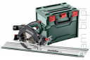 METABO KS 18 LTX 57 FS Set ( 691065000 ) Pilarka tarczowa akumulatorowa 18V 165mm + Szyna prowadząca 160cm