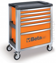 BETA 3900/C39-6  Wózek narzędziowy z 6 szufladami ( bez wyposażenia )