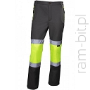 BETA VWJK425 Spodnie robocze Softshell, ostrzegawcze