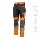 Lahti Pro L40512 spodnie ostrzegawcze slim fit