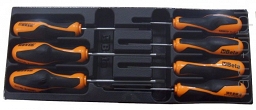 BETA T207 Komplet 7 Wkrętaków profil Tamper Resistant Torx®