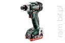 METABO PowerMaxx SSD 12 BL ( 601115800 )  Zakrętarka udarowa 1/4'' 140Nm ( 2 x Akumulator 4,0Ah + Ładowarka )