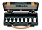 BETA 920FTX/C8 Komplet 8 Nasadek profil Torx wewnętrzny 1/2" 