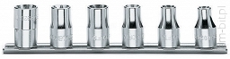 BETA 920FTX/SB6 Komplet 6 Nasadek profil Torx®  wewnętrzny 1/2"
