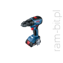 BOSCH GSB 18V-50 (0 601 9H5 101) Professional wiertarko-wkrętarka udarowa akumulatorowa ( 2 x Akumulator 5,0Ah +L-Boxx )