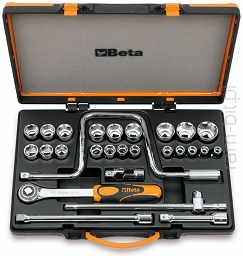 BETA 920B/C21X Komplet 21 nasadek z akcesoriami 1/2''