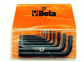BETA 96AS/B11 Komplet kluczy trzpieniowych kątowych, calowych - w etui