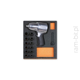 BETA M305 Klucz udarowy 1/2" z nasadkami 