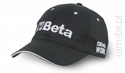BETA 7982B Czapka z płótna T/C, 280 g/m², czarna