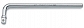 BETA 920/44 Pokrętło kątowe 1/2"