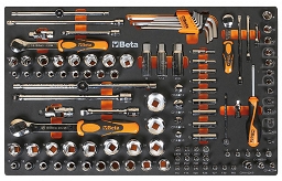 BETA M105 Komplet 116 narzędzi 1/4'' , 3/8'' , 1/2''