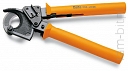 BETA 1134 Nożyce z mechanizmem zapadkowym do cięcia kabli , 260mm