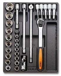BETA T81 Komplet 29 narzędzi 1/2''