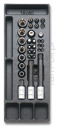 BETA T112 Komplet Narzędzi profil Torx 1/4'' i 1/2''