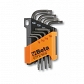 BETA 97TX/SC8 Komplet 8 kluczy trzpieniowych kątowych , profil Torx 