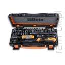 BETA 900/C11Z  Komplet  11 nasadek sześciokątnych, 20 końcówek wkrętakowych z akcesoriami 1/4''
