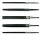 BETA 1718A6/S5 Komplet 5 pilników półgładzików , bez rękojeści 150 mm