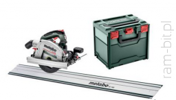METABO Set KS 18 LTX 66 BL ( 691194840 )  Pilarka tarczowa akumulatorowa 18V 165mm + Szyna prowadząca 160cm