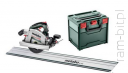 METABO Set KS 18 LTX 66 BL ( 691194840 )  Pilarka tarczowa akumulatorowa 18V 165mm + Szyna prowadząca 160cm