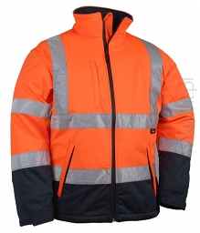 BETA VWJK135ON Kurtka Softshell ostrzegawcza, pomarańczowa