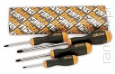 BETA 1202E/S4 Komplet 4 Wkrętaków krzyżowych Evox profil Philips