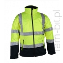 BETA VWJK135YN Kurtka Softshell ostrzegawcza, żółta