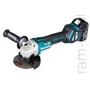 MAKITA DGA514RTJU Szlifierka kątowa akumulatorowa 125mm 18V ( 2 x Akumulator 5,0Ah + Ładowarka )