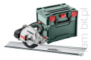 METABO MKS 18 LTX 58 FS Set ( 691114000 )  Pilarka tarczowa do cięcia metalu akumulatorowa 18V 165mm + Szyna prowadząca 160cm
