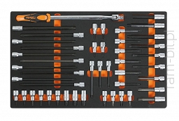 BETA M121 Komplet 46 nasadek i akcesoriów 1/2''