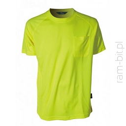 VWTS10-AY T-shirt ostrzegawczy ,żółty