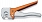 BETA 1065P Szczypce blacharskie do karbowania blachy , 228mm