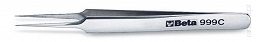 BETA 999C Pęseta prosta, punktowa, kwasoodporna, niemagnetyczna 110mm