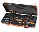 BETA 900/C12MZ Komplet  12 nasadek sześciokątnych, 20 końcówek wkrętakowych z akcesoriami 1/4''