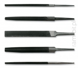 BETA 1718D6/S5 Komplet 5 pilników zdzieraków , bez rękojeści 150 mm