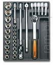 BETA T82 Komplet 29 narzędzi 1/2''
