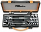 BETA 920AS/MBM-C21  Komplet 21 Nasadek calowych dwunastokątnych z akcesoriami 1/2''