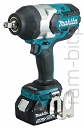 MAKITA DTW1002RTJ Klucz udarowy 1/2''  akumulatorowy 18V ( 2 x Akumulator 5,0Ah + Ładowarka )