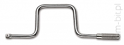 BETA 910/46 Pokrętło karbowe 3/8"