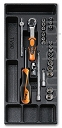 BETA T91 Komplet 25 narzędzi 1/4''