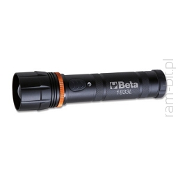 BETA 1833L Latarka LED o wysokiej jasności, wykonana z wytrzymałego anodyzowanego aluminium,jasność do 1100 lumenów