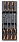 BETA T198 Komplet 7 Wkrętaków płasko / krzyżowych profil Philips 