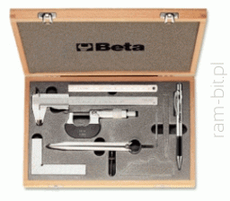 BETA 1685/C7 Zestaw 7-miu narzędzi do mierzenia i trasowania