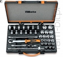 BETA 920B/C33 Komplet 33 nasadek z akcesoriami 1/2'' 