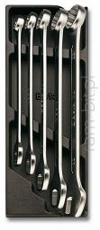 BETA T06  Komplet 5 Kluczy płasko / oczkowych