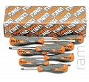 BETA 1298RTX/S8 Komplet 8 Wkrętaków profil Tamper Resistant Torx
